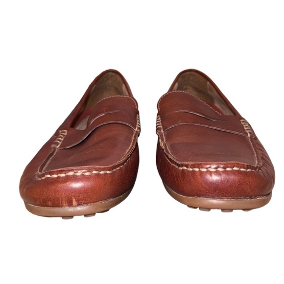 FLORSHEIM MEN’s driver leather penny loafers slip on dress shoes size 11 - Picture 12 of 16